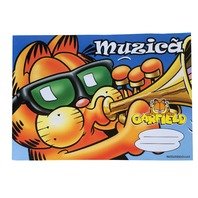 Caiet Garfield muzica 