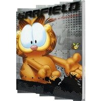Caietel Garfield dictando A6 gri