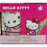 Cana portelan Hello Kitty (pisicuta roz)