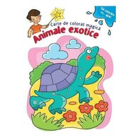 Carte colorat magica-animale