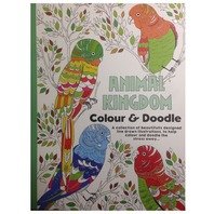 Carte de colorat pentru adulti Regatul Animalelor