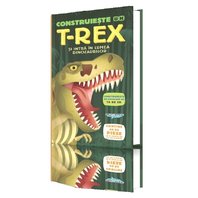 Construieste un T-REX si intra in lumea dinozaurilor -  puzzle 3D urias inclus