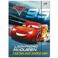 Dosar A4 cu elastic Cars 2 masina