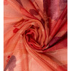 Esarfa Ankke rosiatica cu imprimeu natura Amazonia 186x90cm