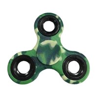 Finger Fidget Spinner Camouflage Verde