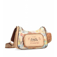 Geanta Crossbody cu mini portofel, Anekke Menire Tribe, 30/18/8cm