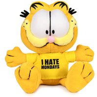 Jucarie de Plus Garfield in tricou I Hate Mondays 20cm