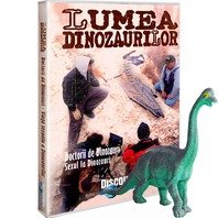 DVD Lumea Dinozaurilor - Doctorii de dinozauri. Sexul la dinozauri + jucarie