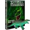 DVD Lumea Dinozaurilor - Monstrii marilor. Balenele - Inapoi in ocean + jucarie