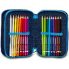 Penar Echipat Mitama TRIPLO ABSTRACT galben/albastru cu continut super FLUO 48 piese
