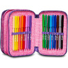 Penar Echipat Mitama TRIPLO WOW HELLO cu continut super FLUO 48 piese