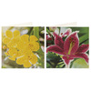 Pictura Diamant Set 2 Carduri, 13x13cm-Flori