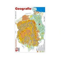 Pliant Geografia Romaniei 1-Harta Unitatilor De Relief