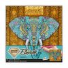 Canvas pictura cu diamant Elefant 30x30cm
