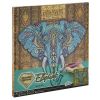 Canvas pictura cu diamant Elefant 30x30cm