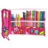 Super Set Mitama Roll-up + Penar detasabil BOOM MAGENTA 25 piece: 10 pixuri, 8 markere, 7 lipici
