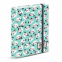 Agenda mare cu linii cu elastic OHMYPOP Pandicorn