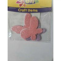 Art & Craft Inimioare colorate, 10 piese fluturi