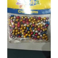 Art & Craft Margele colorate si snur din nylon, 30 cm