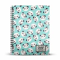 Caiet cu spirala A5 OHMYPOP Pandicorn