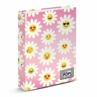 Caiet mecanic A4 cu 2 inele Happy Flowers