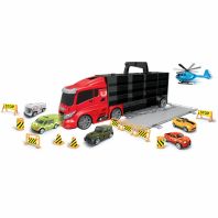 Camion cu maner CITY, 10 piese,  63?23X12, Luna