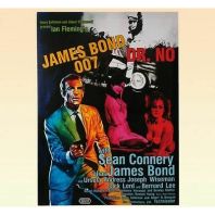 Canvas print, Poster Cinema James Bond, rama de lemn,50 x 70 cm