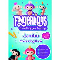 Carte De Colorat Fingerlings Jumbo