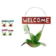 Decoratiune de gradina Welcome Colibri