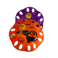 Farfurie Halloween plastic 21 cm