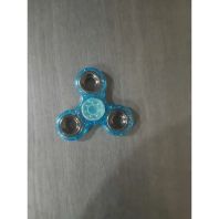 Finger Fidget Stralucitor albastru