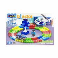 FLEXI BLOCKS Police, 89 piese,  38,3x28,2x8,5cm