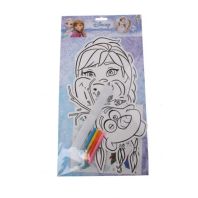 Frozen - Coloreaza-ti setul de selfie