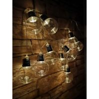 Ghirlanda cu baterii Beculete, 10 LED, 135cm