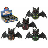 Jucarie antistres Halloween-Liliac negru cu margele neon