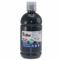 Littlies tempera 500 ml Negru