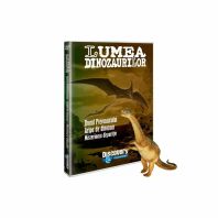 DVD Lumea Dinozaurilor - Zborul Pterosaurului. Aripa de dinozaur. Misterioasa disparitie + jucarie