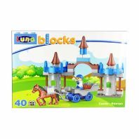 LUNA BLOCKS Castelul Cavalerilor,  38X28X8,5 cm, 42 piese