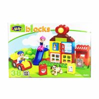 LUNA BLOCKS Gradinita, 30.5X8X21cm, 38 piese