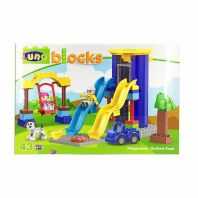 LUNA BLOCKS Parc de joaca  48X33X8,5cm, 43 piese