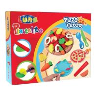 LUNA - plastilina pizza - 3 culori cu forme 60gr