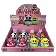 Masinuta cu cheita, Animale vesele,  6 modele disponibile