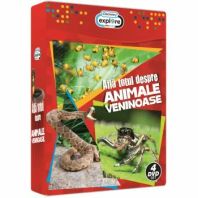 Pachet 4 DVD-uri Afla totul despre animale veninoase