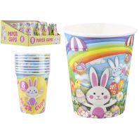 Pahare de Paste din hartie 266ml 8/set