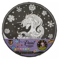 Paint By Number ROTUND 30cm-Unicorn