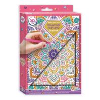 Pictura cu Diamante Agenda Mandala roz A5 22 x 15 x 2,5 cm