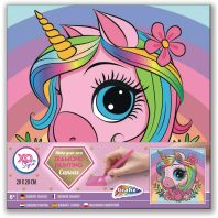 Pictura Diamant Canvas 20*20cm - Unicorn