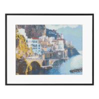 Pictura Diamant Coasta Amalfi, 40x50cm