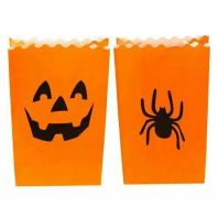Set 3 pungi de hartie pentru boamboane-Halloween