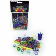 Set 300 inele de silicon + unelte + pahar